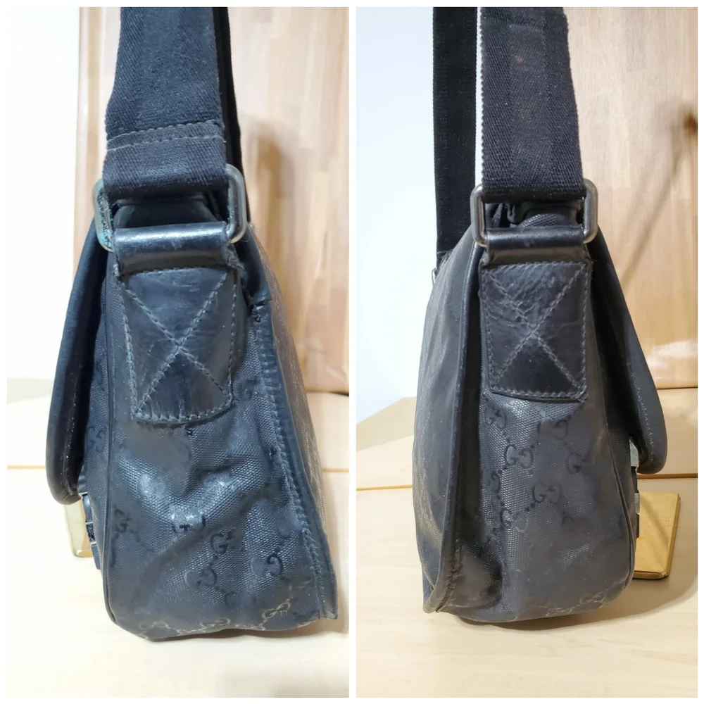 Gucci Imprime Monogram Flap Messenger Bag
